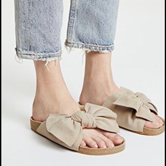 Ulla Johnson Ingrid Slide In Taupe - Picture 1 of 16